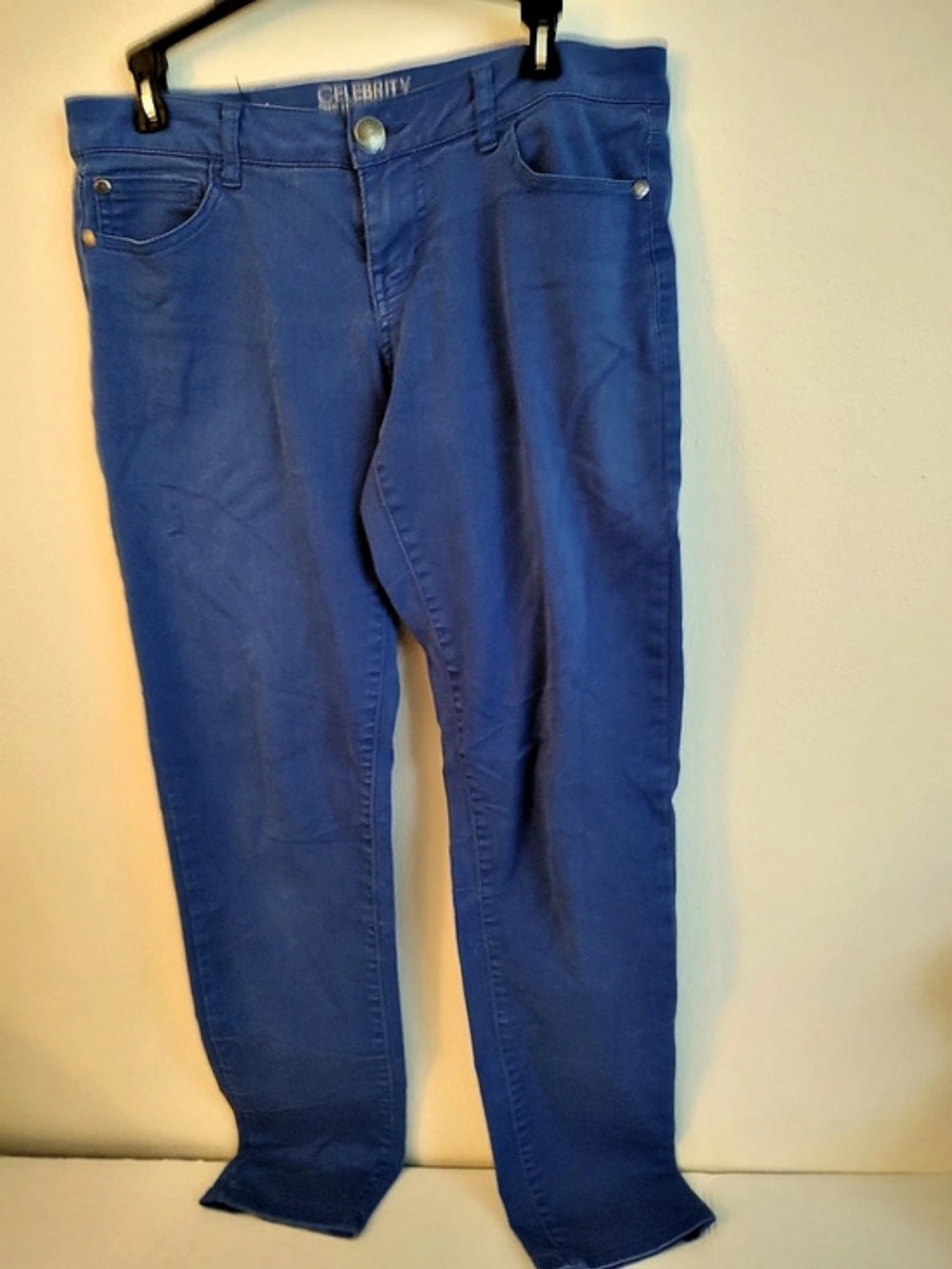 Celebrity Pink Low Rise Skinny Jeans Blue